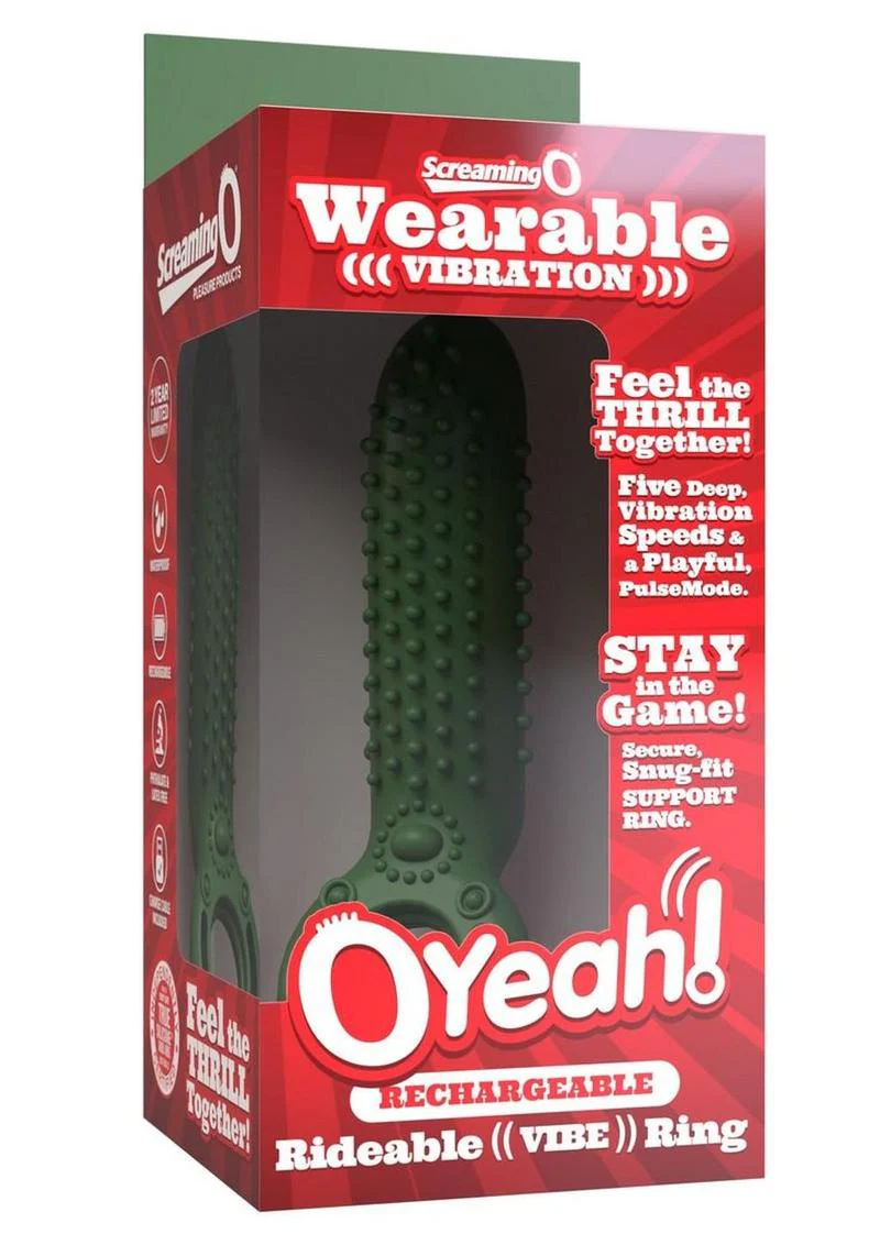 Screaming O Oyeah Silicone Cock Ring - Image 10