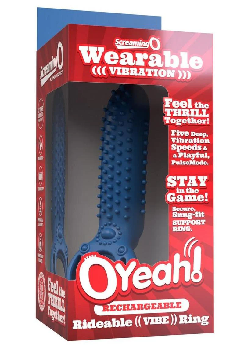 Screaming O Oyeah Silicone Cock Ring - Image 11