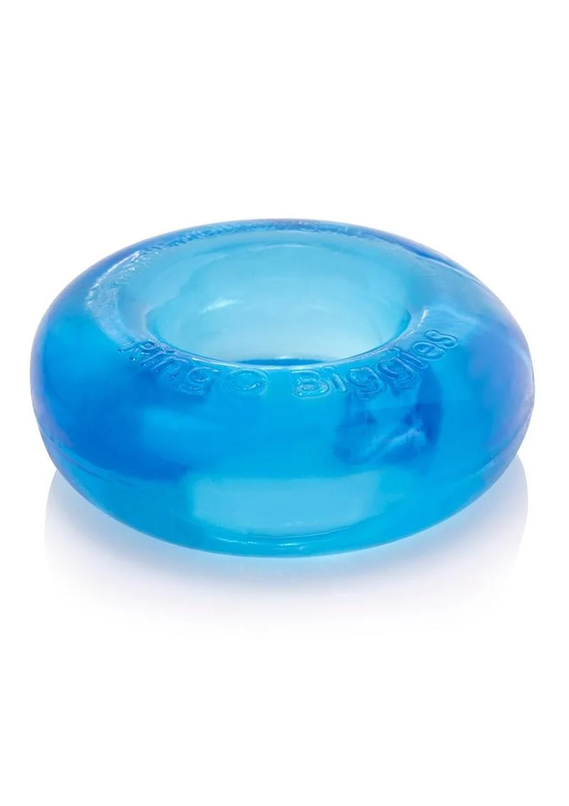 Screaming O Ring O Biggies Waterproof Blue Cock Ring - Image 5