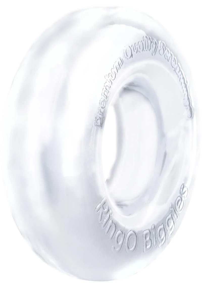 Screaming O Ring O Biggies Waterproof Blue Cock Ring - Image 7