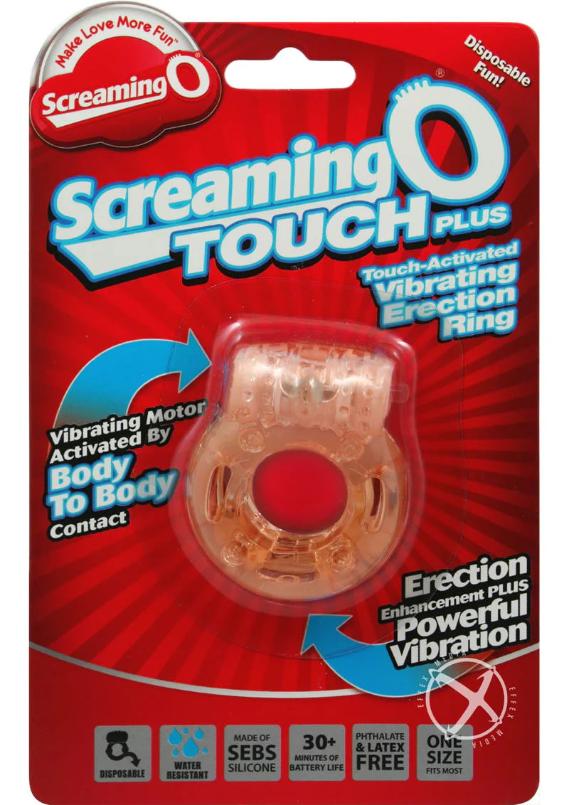 Screaming O Touch Plus Touch-Activated Vibrating Erection Ring - Image 4