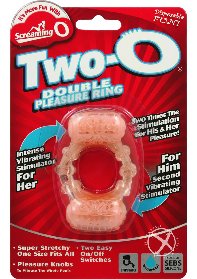 Screaming O Two-O Double Pleasure Rin With Intense Vibrating Stimulator - Image 4