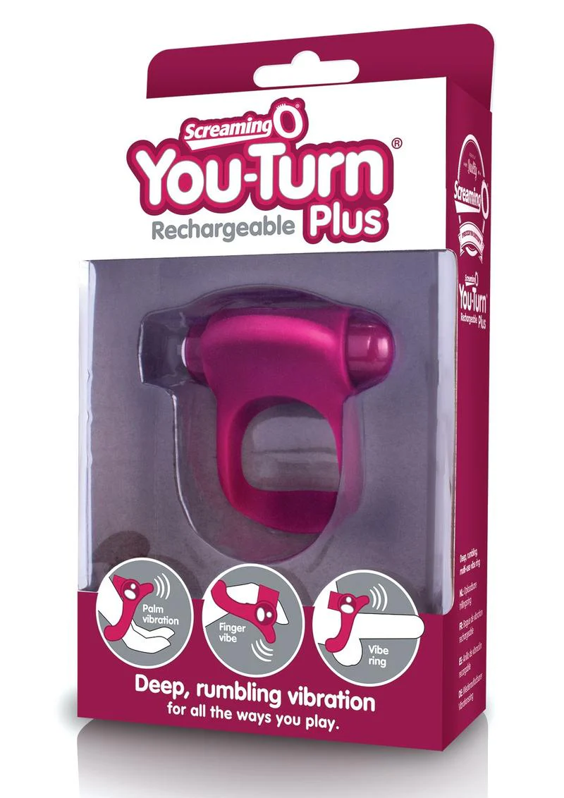 Screaming O You-Turn Plus Rechargeable Silicone Ring - Image 10