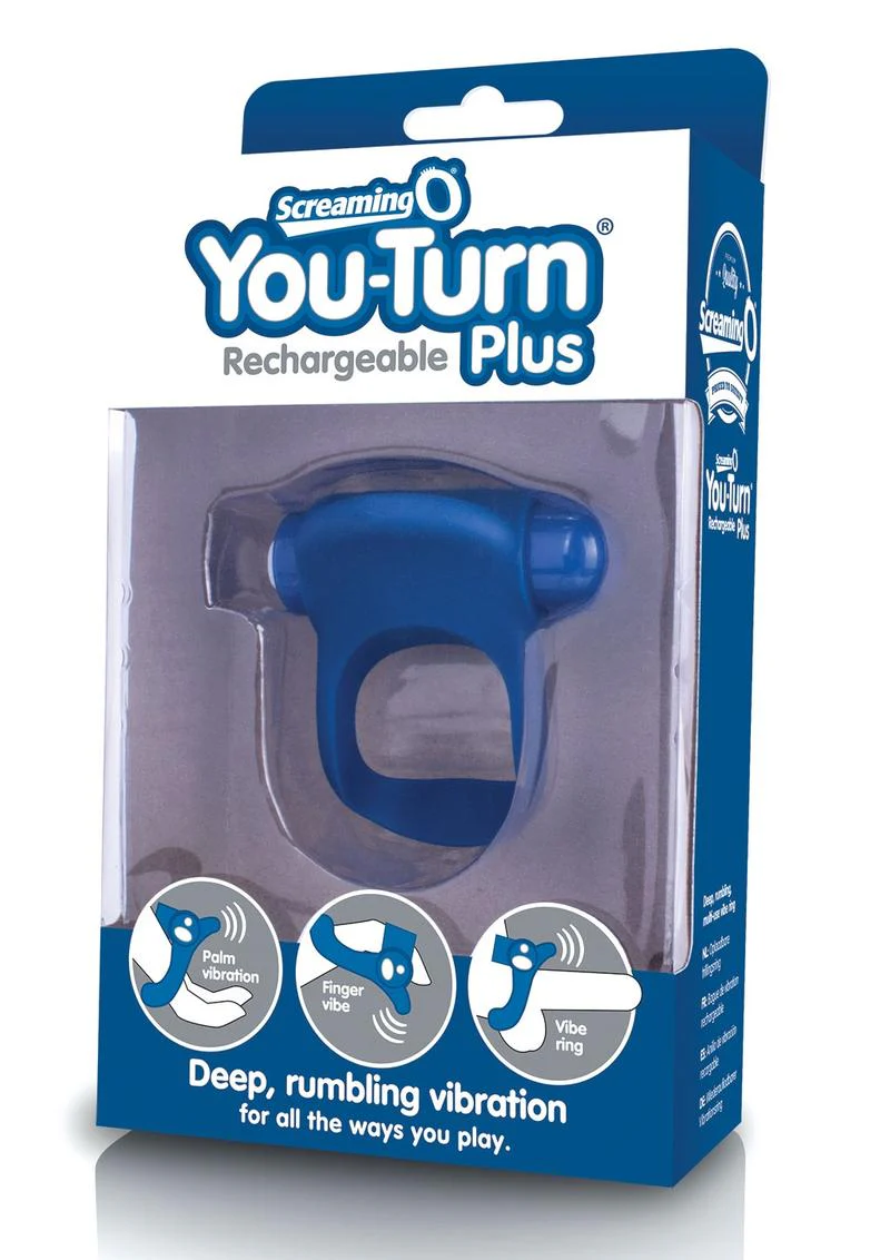 Screaming O You-Turn Plus Rechargeable Silicone Ring - Image 11