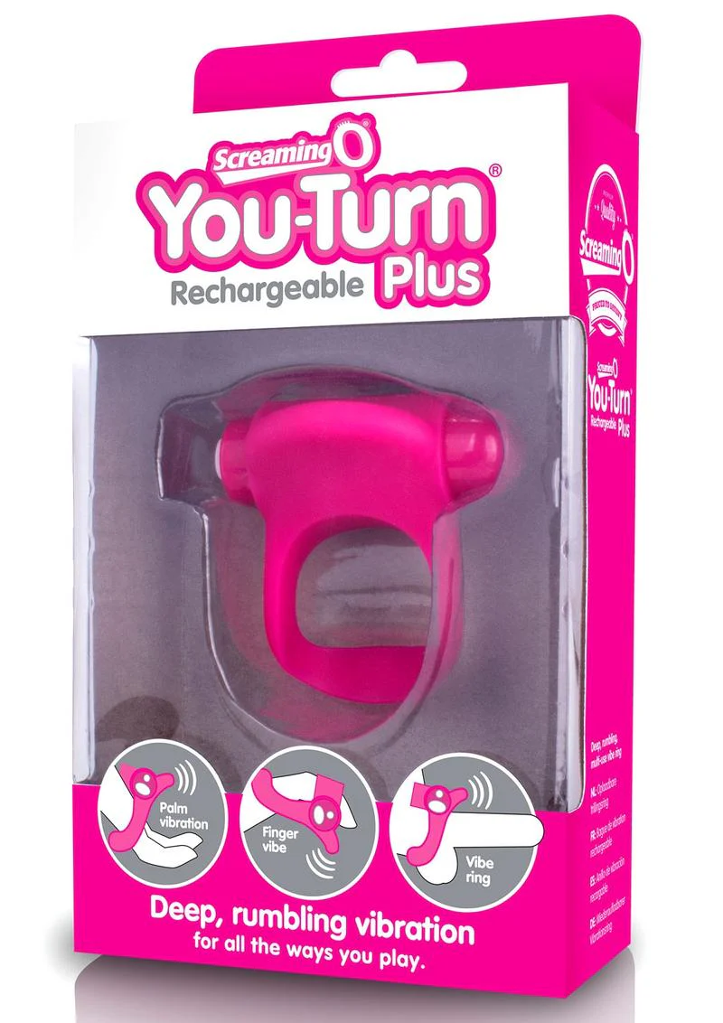 Screaming O You-Turn Plus Rechargeable Silicone Ring - Image 9