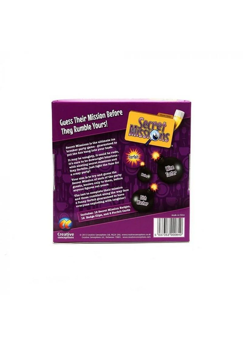 Secret Missions Dinner Party Game - Image 3