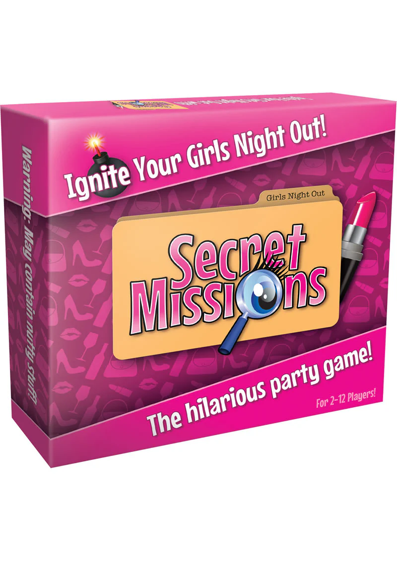 Secret Missions Girls Night Out Game