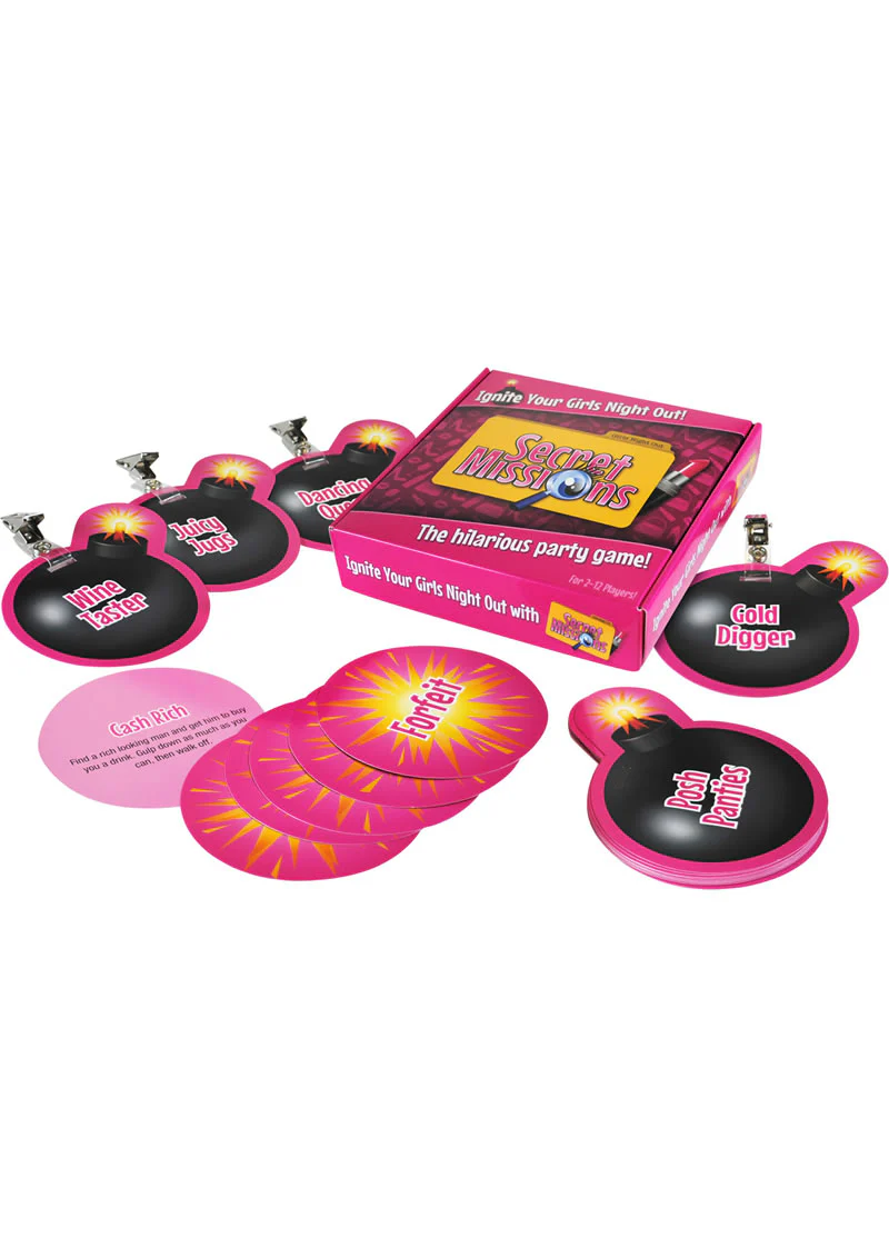 Secret Missions Girls Night Out Game - Image 2