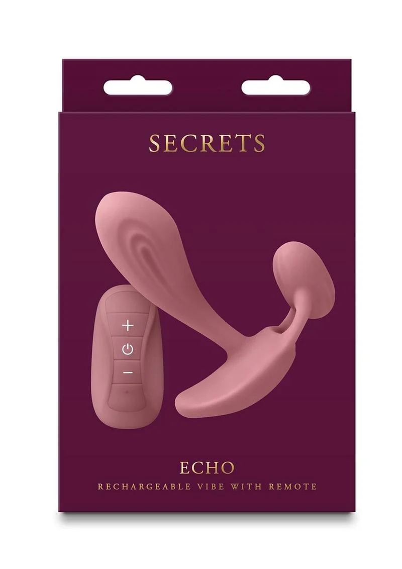 Secrets Echo Rechargeable Remote Control Vibrator - Image 4