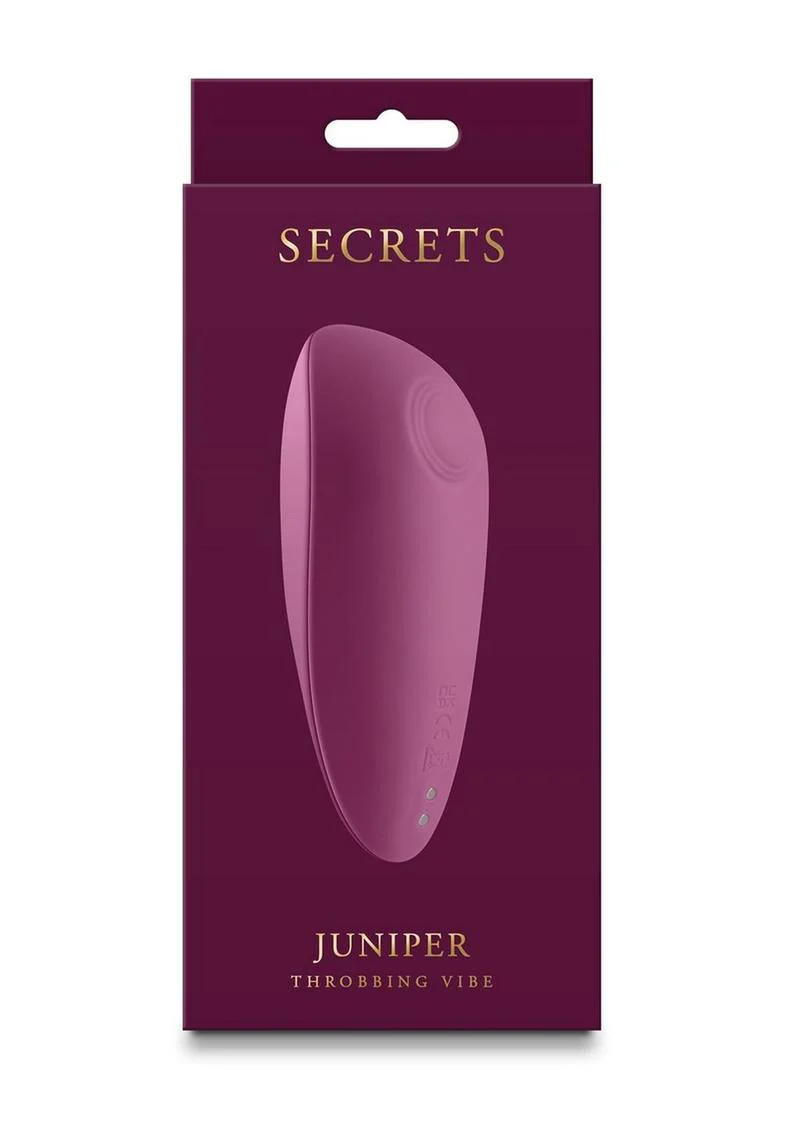 Secrets Juniper Silicone Throbbing Vibrator - Image 3