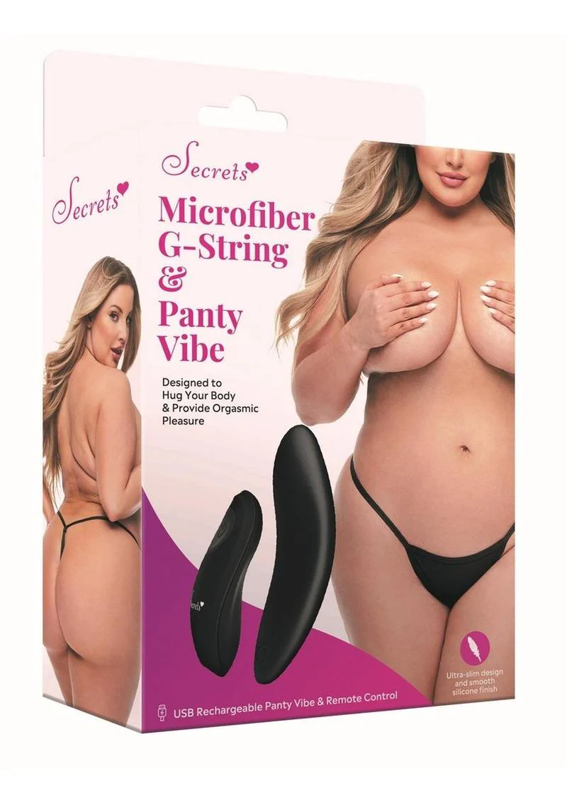 Secrets Lace Panty and Rechargeable Remote Control Panty Vibe - Image 16