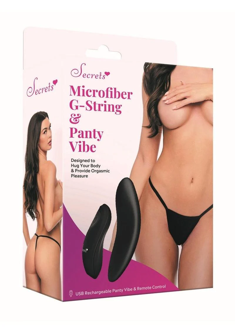 Secrets Lace Panty and Rechargeable Remote Control Panty Vibe - Image 21
