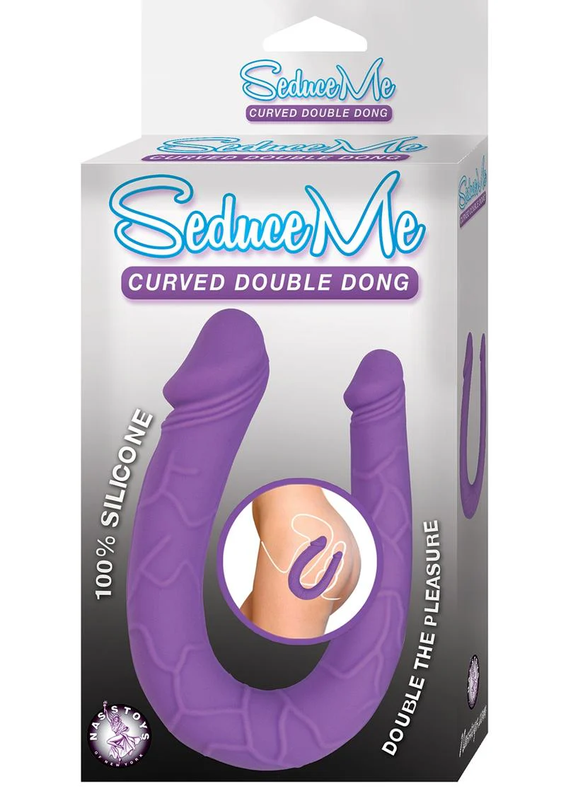 SeduceMe Silicone Curved Double Dong - Image 2