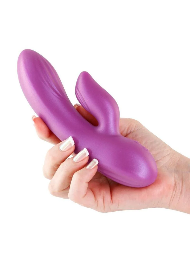 Seduction Angel Rechargeable Silicone Rabbit Vibrator - Image 4