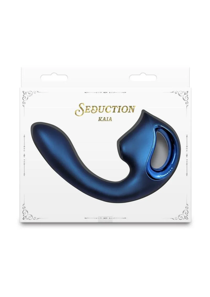 Seduction Kaia Rechargeable Silicone Dual Vibrator - Image 8