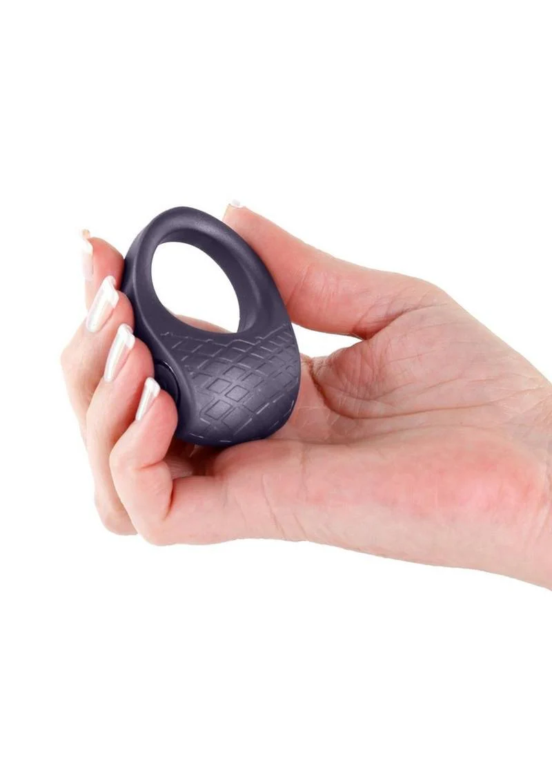 Seduction Levi Rechargeable Silicone Cock Ring - Image 4