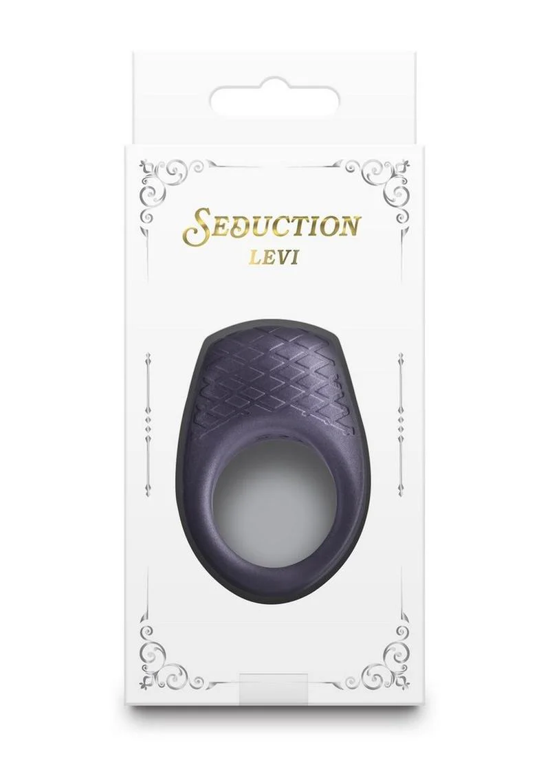 Seduction Levi Rechargeable Silicone Cock Ring - Image 5