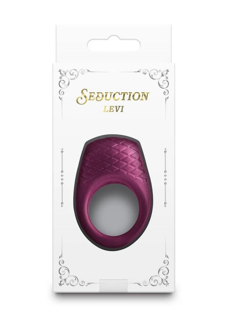 Seduction Levi Rechargeable Silicone Cock Ring - Image 7