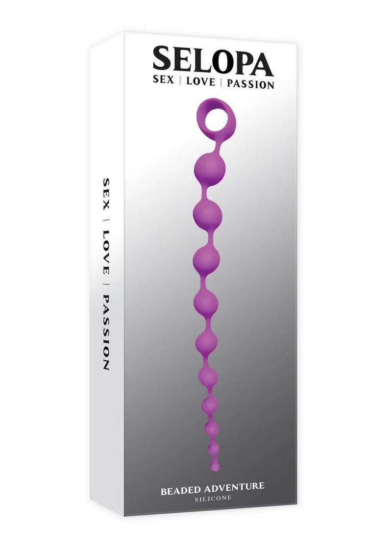 Selopa Beaded Adventure Silicone Anal Beads - Image 3