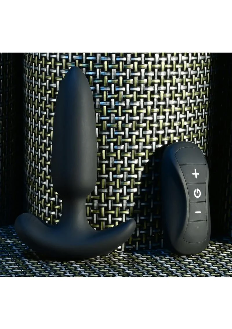 Selopa Black Beauty Rechargeable Silicone Vibrating Anal Plug - Image 3
