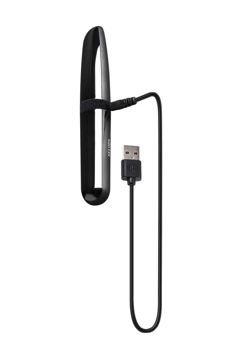 Selopa Buzz Buddy Rechargeable Bullet Vibrator - Black - Image 3