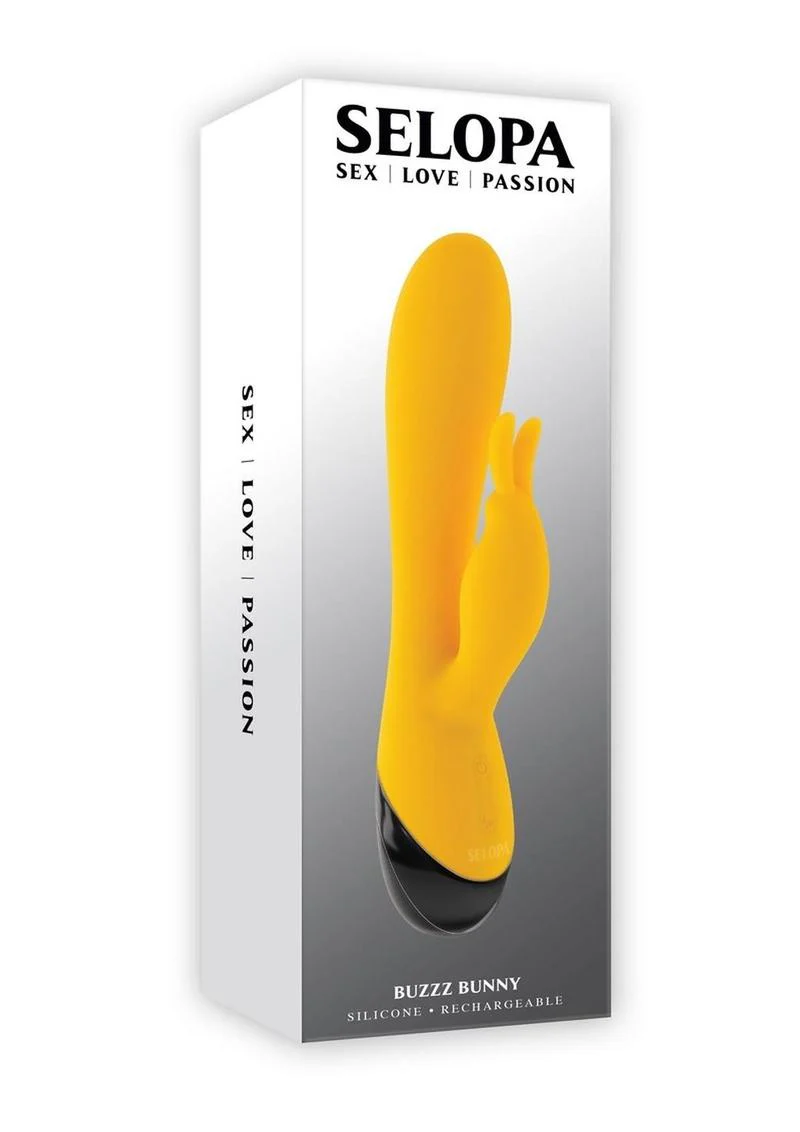 Selopa Buzzz Bunny Rechargeable Silicone Rabbit Vibrator - Image 4