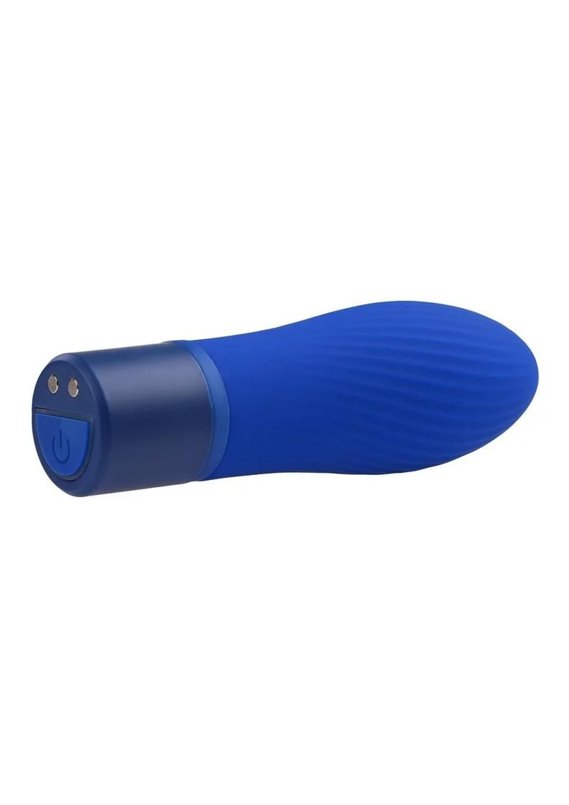 Selopa Cobalt Cutie Rechargeable Bullet Vibrator - Blue - Image 2