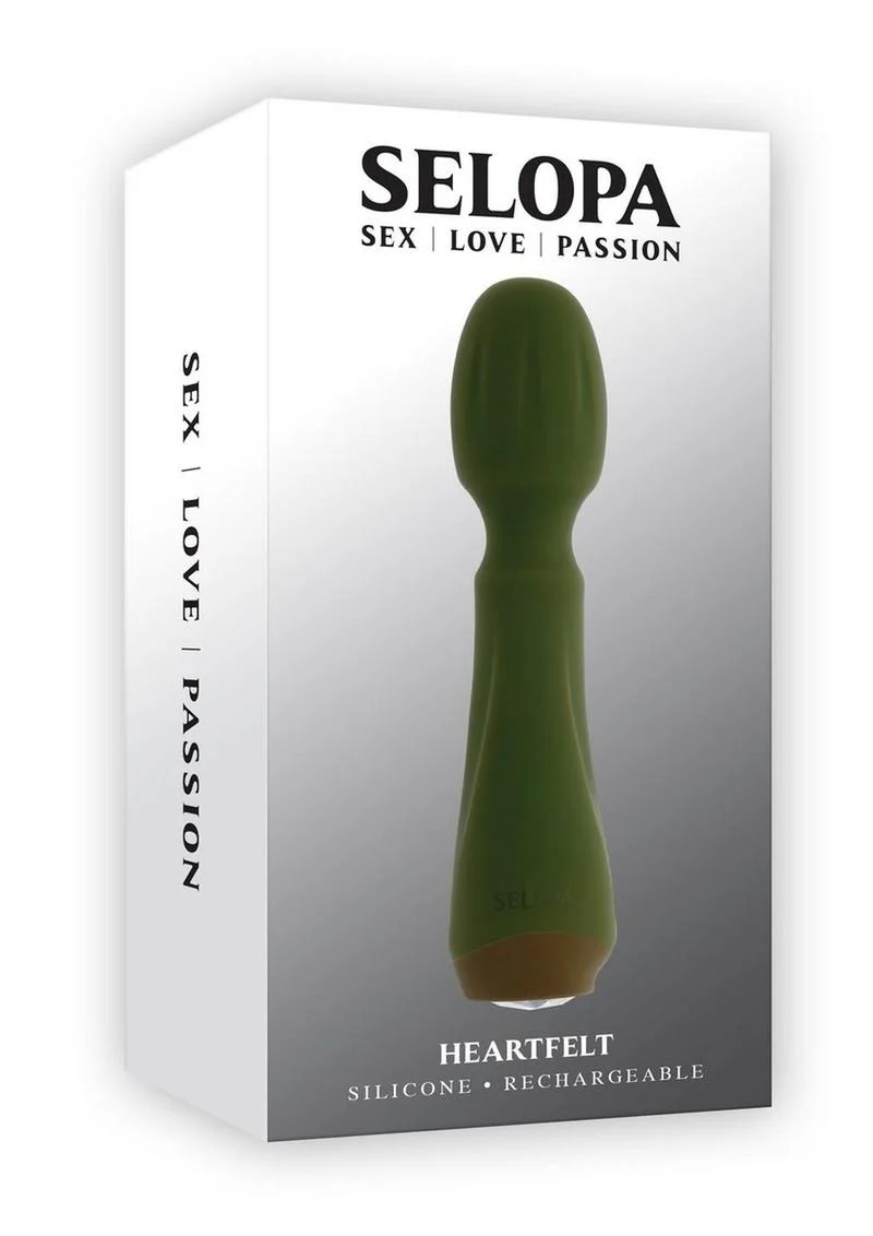 Selopa Heartfelt Rechargeable Silicone Body Wand - Image 4