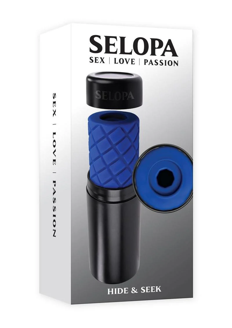 Selopa Hide And Seek Stroker Textured Silicone Masturbator - Image 4