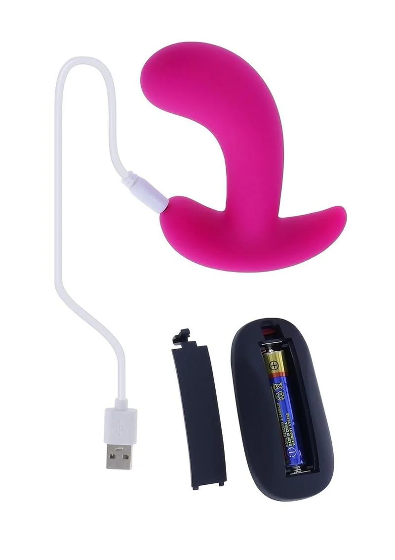 Selopa Hooking Up Rechargeable Silicone Anal Plug with Remote - Image 3