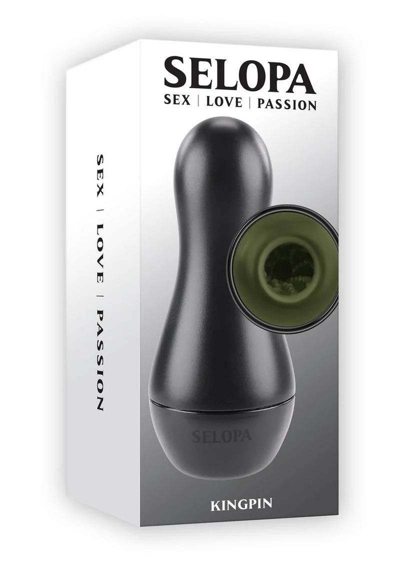Selopa Kingpin Textured Stroker Silicone Stroker with Textured Interior - Image 2