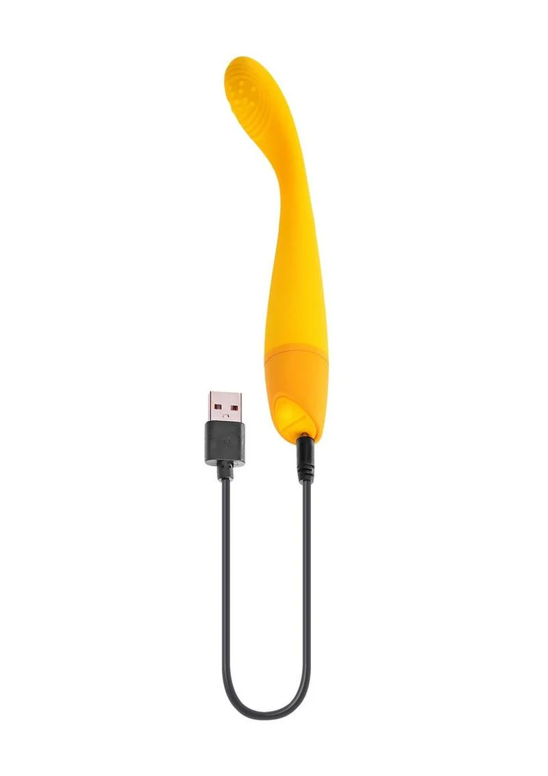 Selopa Lemon Squeeze Rechargeable Silicone G-Spot Vibrator - Image 4