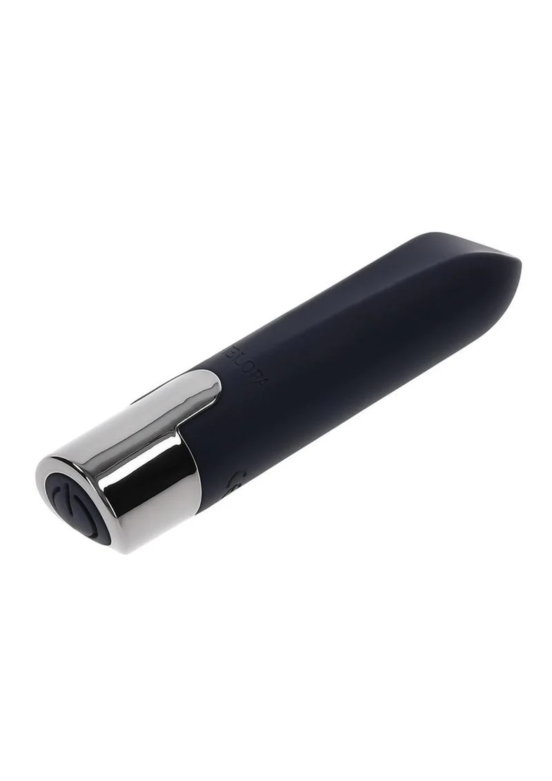 Selopa Little Buddy Rechargeable Silicone Bullet Vibrator - Black - Image 2