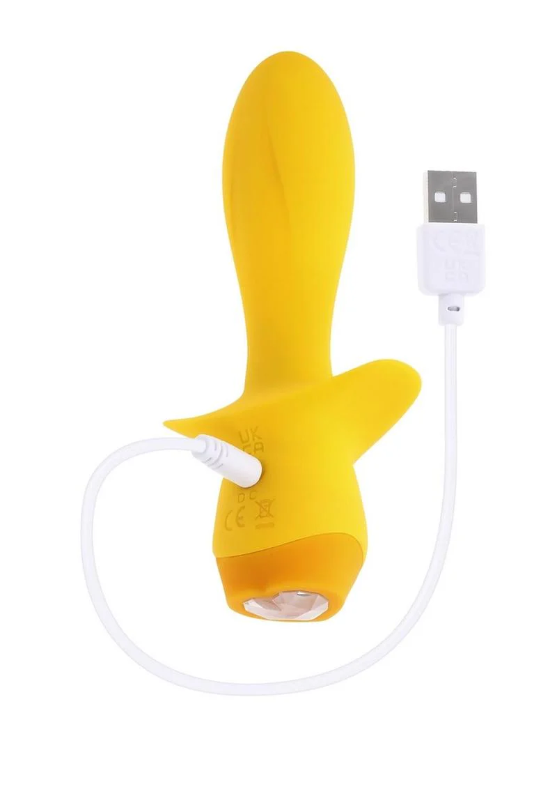 Selopa Mellow Yellow Rechargeable Vibrating Plug - Image 3