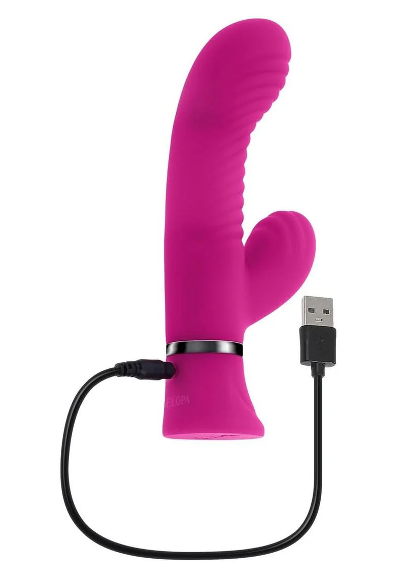 Selopa Next Wave Rechargeable Silicone Rabbit Vibrator - Image 3
