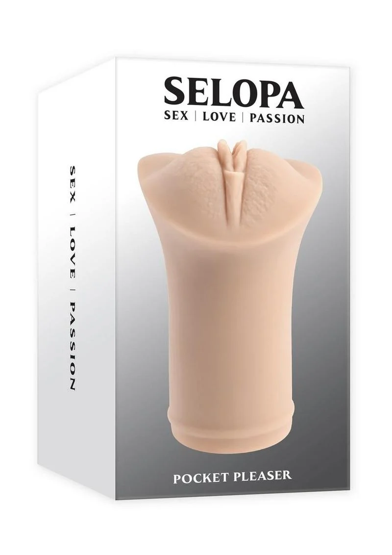 Selopa Pocket Pleaser Realistic Handheld Masturbator Pussy Stroker - Image 7