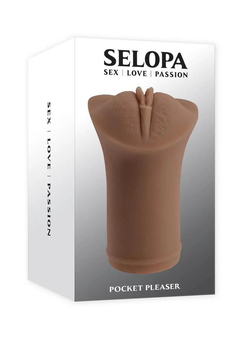 Selopa Pocket Pleaser Realistic Handheld Masturbator Pussy Stroker - Image 8