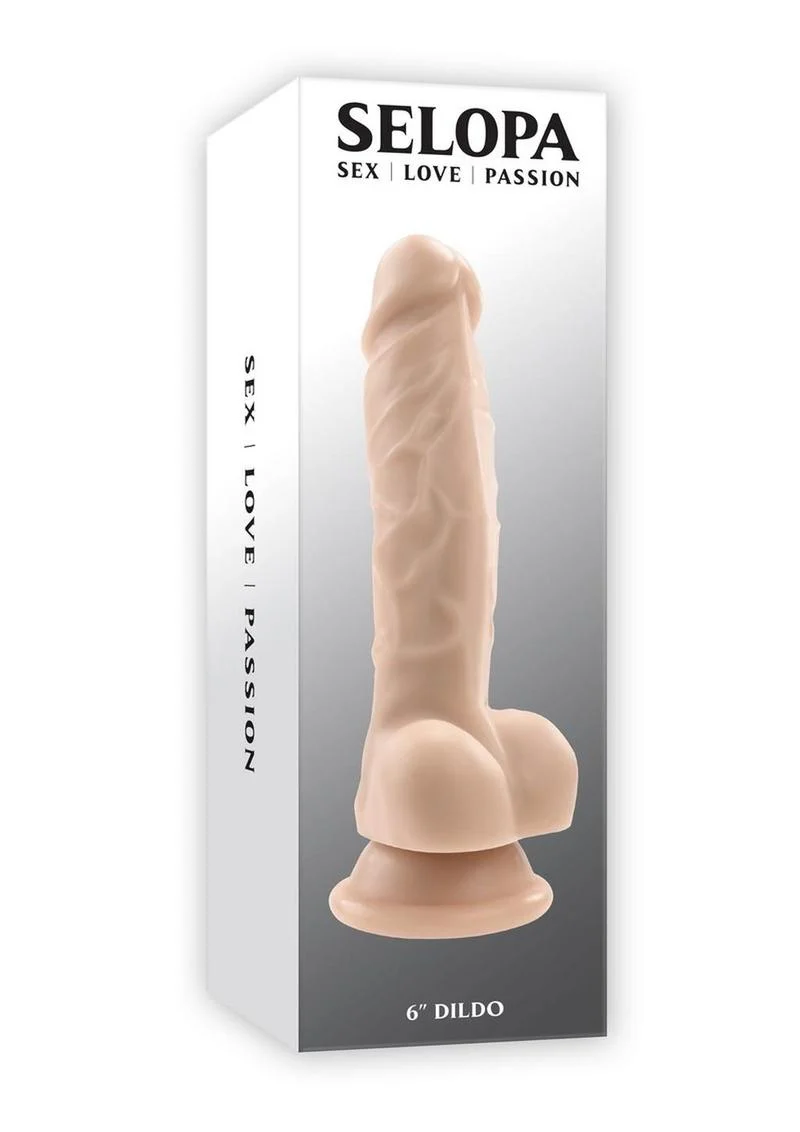 Selopa Realistic Vanilla Dildo with Suction Base - Image 7