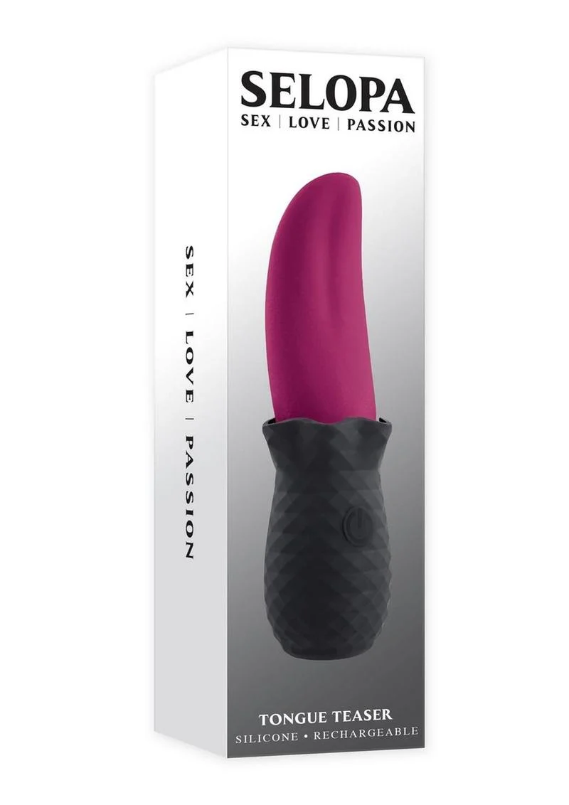 Selopa Tongue Teaser Rechargeable Silicone Clitoral Stimulator - Image 4