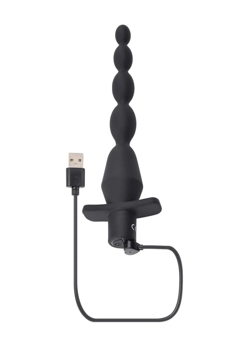 Selopa Vibrating Rechargeable Silicone Butt Beads - Image 3