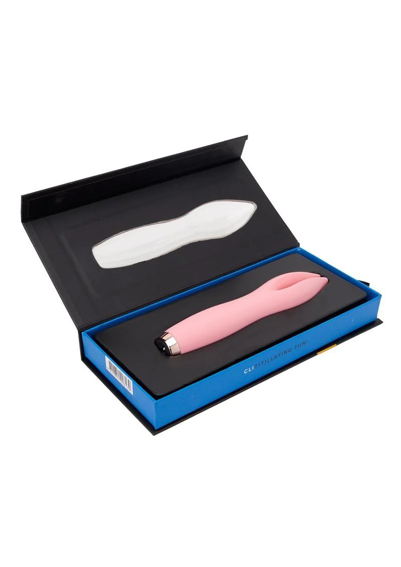 Sensuelle Tulip Rechargeable Silicone Clitoral Stimulator Pink - Image 3