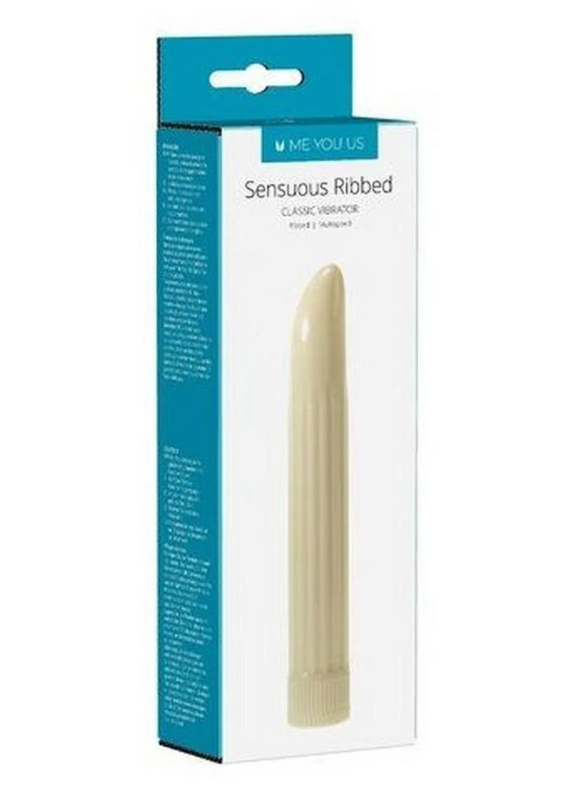 Sensuous Ribbed Classic Ribbed Designed Vibrator - Image 4