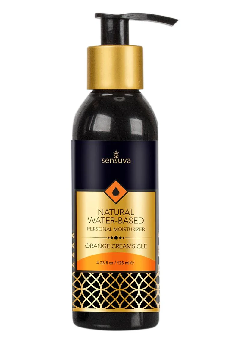 Sensuva Natural Orange Creamsicle Flavored Lubricant - Image 2