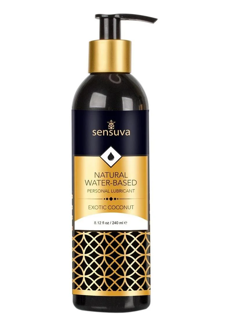 Sensuva Natural Water Based Personal Lubricant Exotic Coconut - Image 2