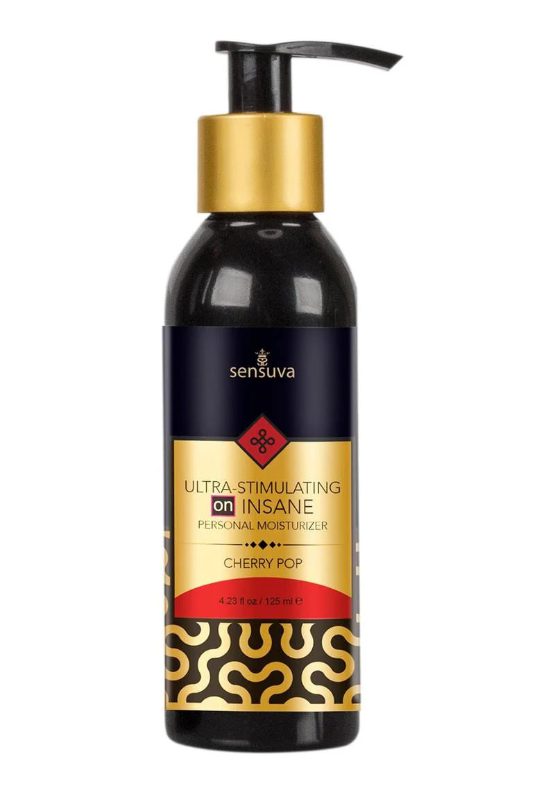 Sensuva On Insane Ultra Stimulating Cherry Pop Hybrid Lubricant - Image 2