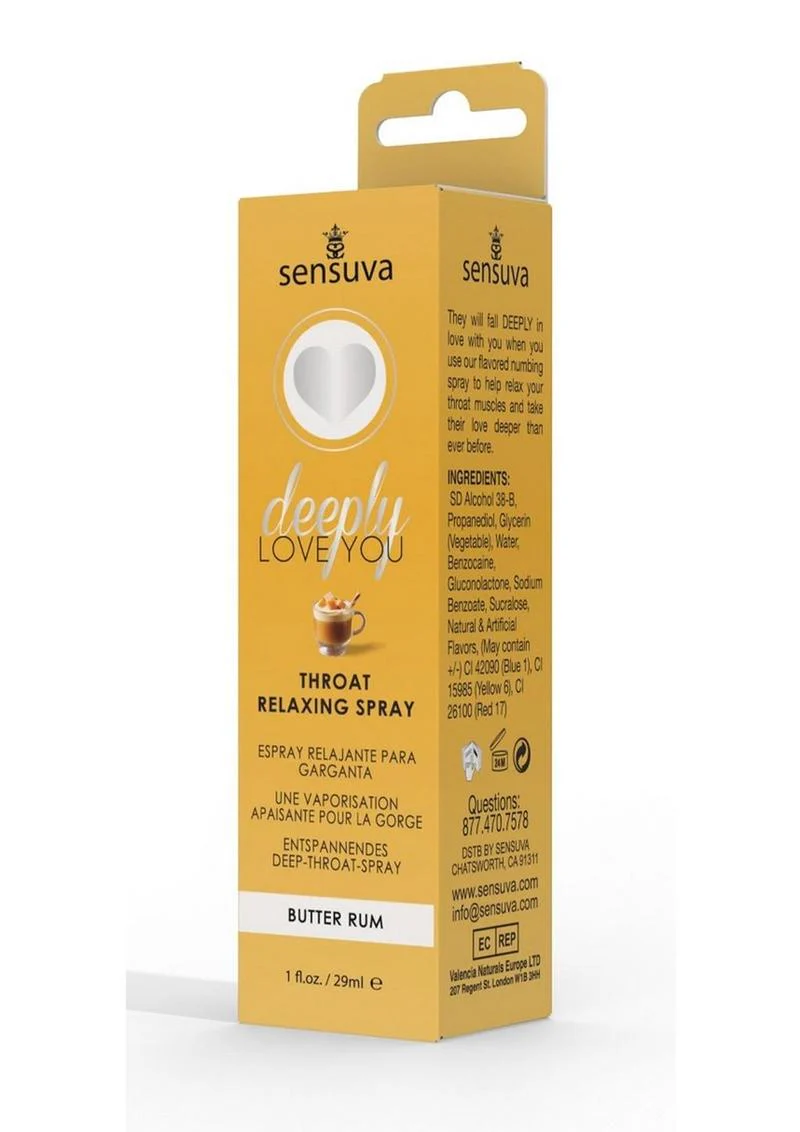 Sensuva Throat Relaxing Deeply Love You Spray - Image 2