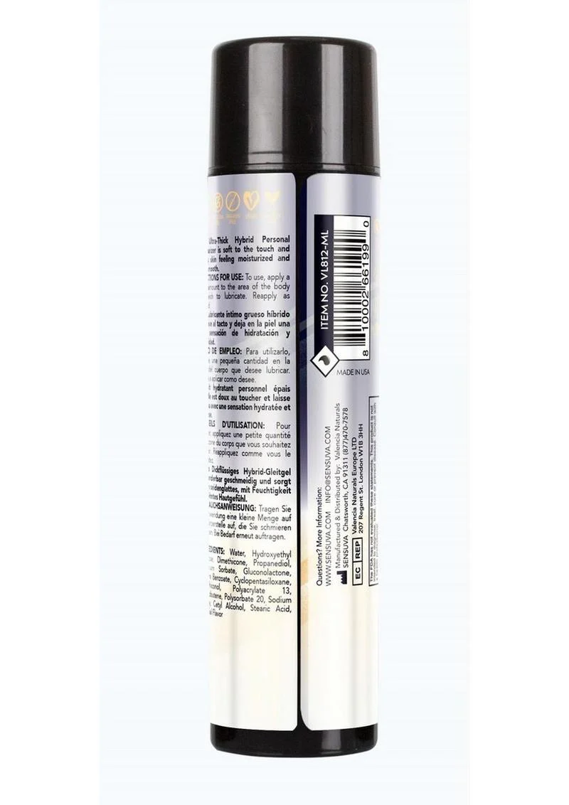 Sensuva Ultra Thick Anal Hybrid Personal Moisturizer - Image 5