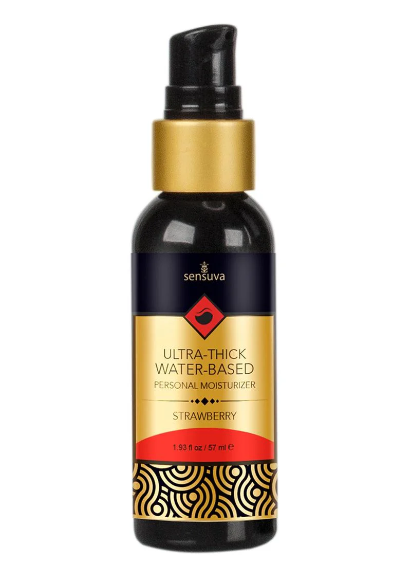 Sensuva Ultra Thick Strawberry Personal Moisturizer - Image 2