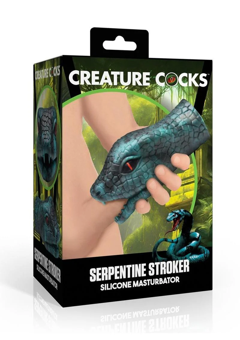 Serpentine Stroker Silicone Masturbator Creature Cocks - Image 7