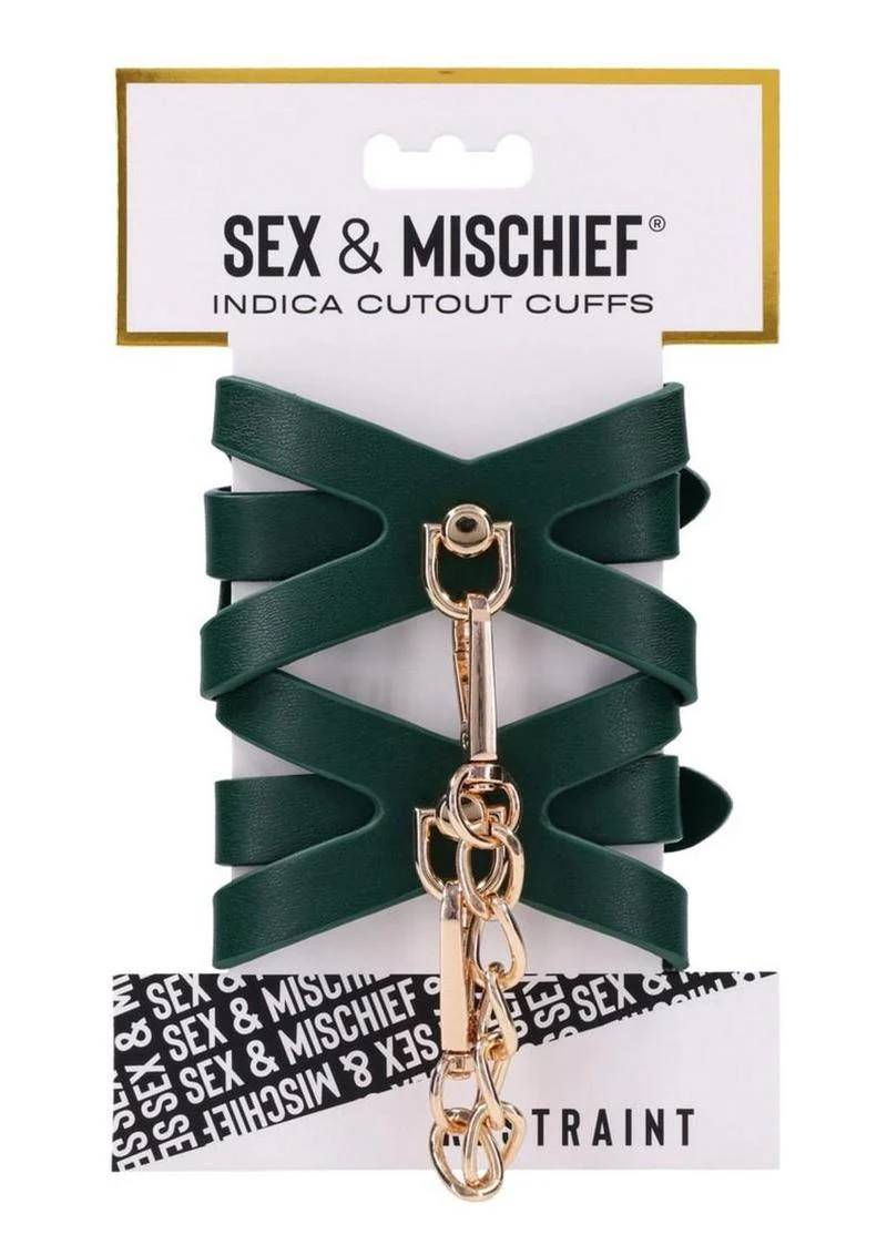 Sex and Mischief Indica Cutout Cuffs - Image 4
